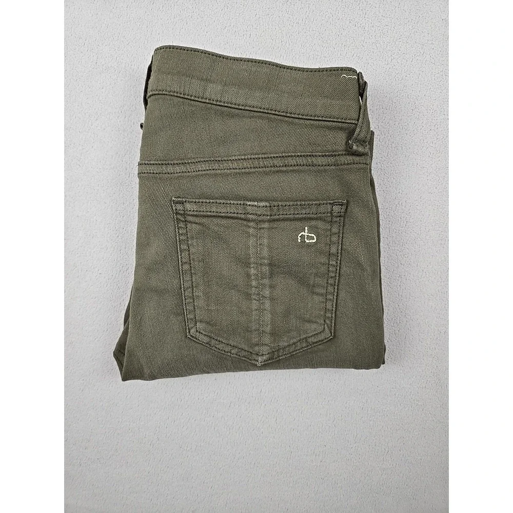 Rag & Bone Green Skinny Jeans Modern Fit Sz. 25‎